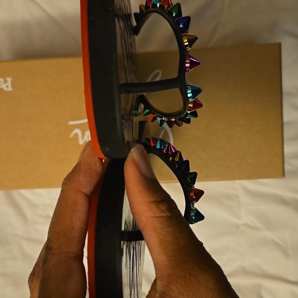 AUTHENTIC Womens Christian Louboutin Flip Flops - Picture 4 of 7